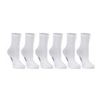 Ozzy Socks Çizgisiz Kısa Konç Kadın Tenis Çorabı Beyaz 6'lı Beyaz