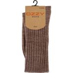 Ozzy Socks Kışlık Kadın Yünlü Kahve Renk Uyku Çorabı Soft Touch - 36 - 40 - Kahverengi