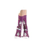 OZZY SOCKS Milk (Süt) Desenli Pamuklu Çorap - Eğlenceli ve Rahat Tasarım Hediye Çorap (Mor / 35-38)