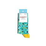 OZZY SOCKS Pills Desenli Pamuklu Çorap - Desenli Eğlenceli ve Rahat Tasarım Hediye Çorap (Yeşil / 39-42)