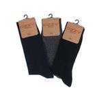 Ozzy Socks Viskon Dikişsiz Erkek Soket Çorap Standart 3'lü Beyaz