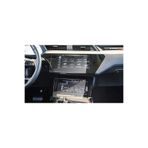 OzzyCase Audi A6 İle Uyumlu Navigasyon Ve Alt Kontrol Paneli 9H Nano Ekran Koruyucu 2019 2023,Şeffaf