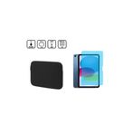 OzzyCase Lg G Pad Lgv700 10 1" Tablet İle Uyumlu Kılıfı Çantası Ve Ekran Koruyucu,Siyah