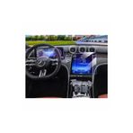 OzzyCase Mercedes S500 Navigasyon Ve Dijital Gösterge İle Uyumlu 9H Nano Ekran Koruyucu 2024,Şeffaf