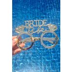 P.E.K.Shop Bride To Be Gözlük GÜMÜŞ Tektaşlı Model Bride Gözlük
