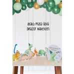 P.E.K.Shop Dinozor Konsept Doğum Günü Ayaklı Pano Seti Masa Üstü