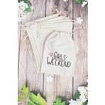 P.E.K.Shop Girls' Weekend Gelin - Nedime Hediye Kesesi - 10 Adet