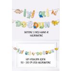 P.E.K.Shop İyi Ki Doğdun Dinozor Tema Banner Dinozor Konsept Duvar Süsü