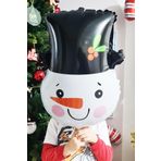 P.E.K.Shop Kardan Adam Kafası Folyo Balon Yılbaşı Balonları Noel