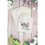 P.E.K.Shop Kiss the Miss Goodbye Gelin - Nedime Hediye Kesesi - 10 Adet