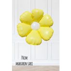P.E.K.Shop Makaron Sarı Papatya Folyo Balon 70cm
