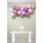 P.E.K.Shop Retro Blush Pembe Renkler Parti Süsleme Balon Zinciri Seti