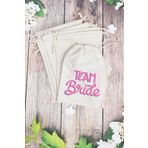 P.E.K.Shop Team Bride Gelin - Nedime Hediye Kesesi - 10 Adet