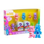 P.M.I. Care Bears Mini Koleksiyon Figürleri | 8'li Paket Deluxe Kutu | 2 Nadir Gizli Ayı Dahil 8 Mini Koleksiyon Figürü | PMI tarafından Resmi Koleksiyon Ürünleri | A'dan D'ye Kadar Çeşitler (D