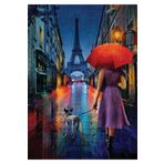 P Parti Oyunevi Puzzle 1000 Parça Eyfel Kulesi Gece Sokakları 48X68 Cm