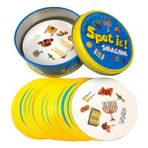 P Şalom Stili Spot ve Dobble Kart Oyunu Masası - Çocuklar Için Spot Kartlarla Kamp Yapma Metal Kutu - Shalom (Yurt Dışından)
