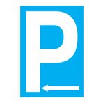 P Uyarı Tabelası - 70x100 Alüminyum Kompozit Panel - P20
