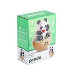 P1276 Panlos Panda 574 Parça Blok Seti -Vagon life Kız Erkek Çocuk Oyuncak Eğitici Oyuncaklar