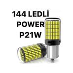 P21w 144 Ledli Ultra Parlak Geri Vites Park Ampül Tek Duy Beyaz