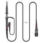 P2200 Osiloskop Probu 200MHZ X1 X10 Kazanç Anahtarlı Bnc Soket Dc 300 / 600V Catıı Bnc 1 Metre Kablo