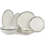 P258.389048 Silver Narrow 27 Parça Yemek Takımı - Standart