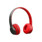 P47 Gri Kırmızı Bluetooth Kulaklık