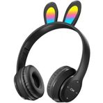 P47 Rgb Led Işık Bluetooth Uyumlu 5.0 Tavşan Kulaklık P47R