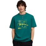 P635387 Puma x Aston Martın Aramco F1&amp;reg; Team Graphic Tee 1 Erkek T-Shirt Siyah - XL - Yeşil