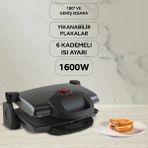P637Y GrillMax Tost Makinesi - Siyah
