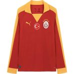 P788196 Puma Gs Galatasaray Retro Uzun Kollu Erkek Forma Kırmızı - Kırmızı - Sarı