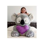 Pababo 150 cm Hollywood Büyük Boy Peluş Koala – Kalpli Sevimli Oyuncak