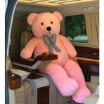 Pababo Özgüner Oyuncak Dev Büyük Peluş Ayıcık 170 cm Hediyelik Ayı (%100 Yerli) - Pembe