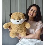 Pababo Puk Köpek Peluş Oyuncak Sevimli Ve Yumuşak Arkadaşınız