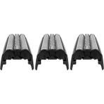 Pabiflo 3x Yedek Tıraş Makinesi Folyosu ve Kesici Kafa Braun 52B Serisi 5 5020S, 5030,5030S,5040S,5050,5050CC,5070,5070CC,5090CC (Yurt Dışından) - Siyah