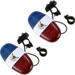 Pabiflo LED Eletonico Avvertimento Luci Sirena Beeper Bell (Yurt Dışından) - Turkuaz Mavisi - blue