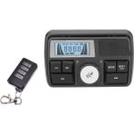 Pabiflo Motosiklet Ses Mp3 Radyo Stereo Hoparlörler Bluetooth Su Geçirmez Fm 5 Eq Fonksiyonları LCD Ekran Usb/sd/tf (Yurt Dışından) - Siyah