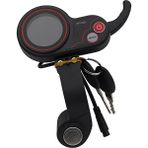 Pabiflo TF-100 LCD Ekran Gaz Ölçer Pano 6pın Anahtarı Elektrikli Kapı Kilit Anahtarı ile Kugoo M4 Elektrikli Scooter (Yurt Dışından) - set