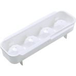 Pabiflo Viski Buz Kare Makinesi Buz Tepsisi Cadılar Bayramı Şekeri Kek Puding Çikolata Kolay Açılan Kalıp -4-Izgara (Yurt Dışından) - White - Beyaz