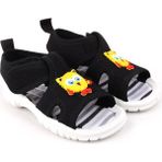 Pabuç Sepeti Gezer Kids 00231 Siyah Taban Erkek Çocuk Sandalet Tekstil Malzemeden Cırtlı Yazlık Model