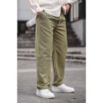 Paça Detaylı Rahat Kesim Erkek Haki Pantolon 6532 - 2XL
