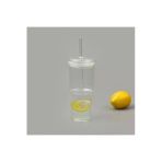Paçi 500 ml Şeffaf Cam Pipetli Bardak
