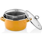 Paçi Betty Cat 22 cm Sarı Kızartma Tenceresi
