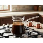 Paçi Kitchanware Isıya Dayanıklı Cam Cezve 450ML