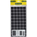 Pacific 20x20 mm Siyah Yapışkanlı Keçe