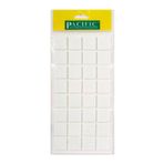 Pacific 25*25 mm Beyaz Yapışkanlı Keçe