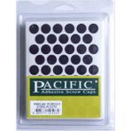 Pacific Yapışkanlı 14 mm Parlak Murdum 50 Adet Vida Tıpası