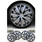 PackGar Fiat Doblo Fiorino Scudo Ulysse 16'' İnç Jant Kapağı 4 ADET Çift Renk 309