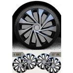 PackGar Fiat Egea Linea Doblo Fiorino Punto 15'' İnç Jant Kapağı 4 ADET Çift Renk 305