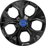 PackGar Ford Connect 15 Inç Jant Kapağı Amblemli Piano Black 4 Adet 1 Takım 212