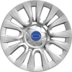 PackGar Ford Connect 15 Inç Uyumlu Jant Kapağı Amblemli Gri 4'lü Takım 109